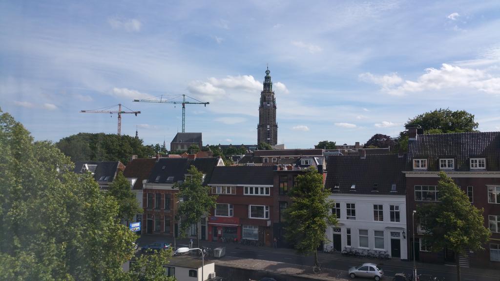 Schitterend Appartement In Binnenstad Groningue Extérieur photo